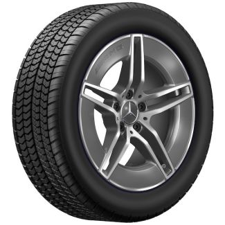 Original Mercedes-Benz AMG Winterkomplettradsatz 225/55 R18 102H XL Continental WinterContact TS 860 S MO E-Klasse 214 Q440141113580