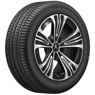 Original Mercedes-Benz Winterkomplettradsatz 225/55 R18 102H XL Continental WinterContact TS 860 S MO E-Klasse 214 Q440141113830G1