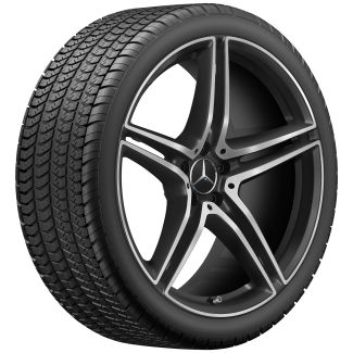 Original Mercedes-Benz AMG Winterkomplettradsatz 255/40 R21 102V XL + 285/35 R21 108V XL Michelin Pilot Alpin 5 MO1 S-Klasse W223 S63e AMG Q440141513600 Q440141513610 Q440141513620 Q440141513630