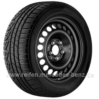 Original Mercedes-Benz Winterkomplettradsatz 195/65 R16 104/102(100)T C Continental VanContact Winter T-Klasse EQT Citan eCitan 420 Q440171110850 Q440171110860