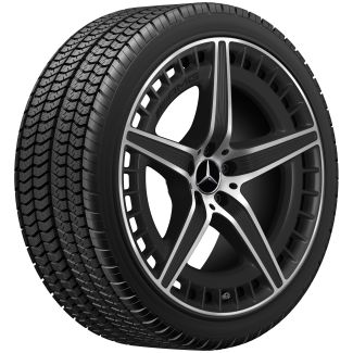 Original Mercedes-Benz AMG Winterkomplettradsatz 265/40 R21 105V XL Continental WinterContact TS 860 S MO1 EQE X294 EQE43 EQE53 AMG Q440301110440