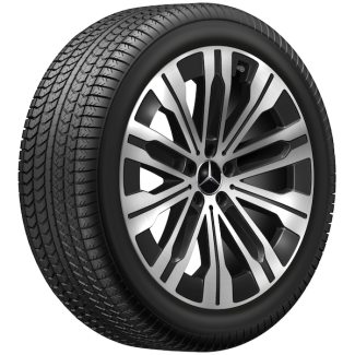 Original Mercedes-Benz Winterkomplettradsatz 255/45 R20 105V XL Dunlop Winter Sport 5 SUV MO EQE X294 Q440301210400 Q440301210410
