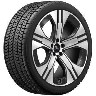 Original Mercedes-Benz Winterkomplettradsatz 265/40 R21 105H XL Goodyear UltraGrip Performance + MO EQE X294 Q440301410380 Q440301410390