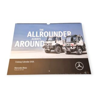 Original Mercedes-Benz Unimog Kalender 2026 UNI0044