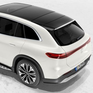 Original Mercedes-Benz Dachspoiler Chrom EQS X296 A2967930200