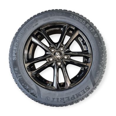 Original Hyundai Winterkomplettradsatz 215/65 R17 V 99V Semperit Speed-Grip 5 KONA 999WR0204132122