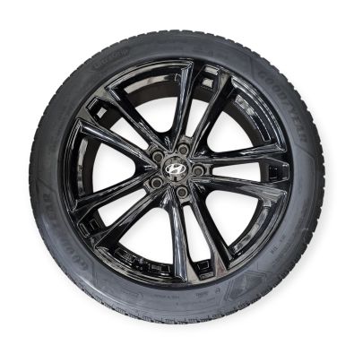 Original Hyundai Winterkomplettradsatz LM-WKR MX5 Padang Black 8,5x20 SANTA FE 999WR0227118122