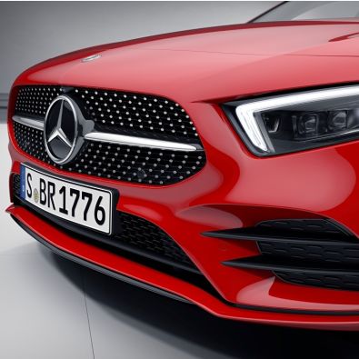 Original Mercedes-Benz Diamantgrill Pins in chrom A-Klasse 177