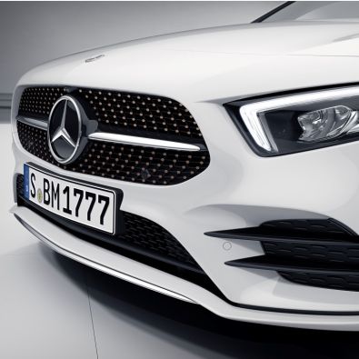 Original Mercedes-Benz Diamantgrill Pins in kupfer A-Klasse 177