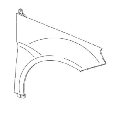 Original Mercedes-Benz Kotflügel vorne rechts B-Klasse W245 A1698801018