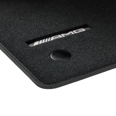 Original Mercedes-Benz AMG Veloursmatten 3-teilig mit AMG Weblogo CLA A17468083009J74