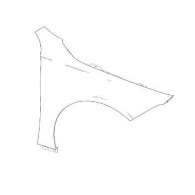 Original Mercedes-Benz Kotflügel vorne rechts A-Klasse W177 V177 A1778810600