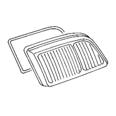 Original Mercedes-Benz Scheinwerferglas rechts C-Klasse 202 A2028201066