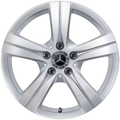 Original Mercedes-Benz Alufelge 7 J x 17 ET 44,5 vanadiumsilber C-Klasse 206 Vorderachse A20640145007X45