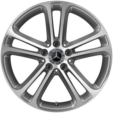 Original Mercedes-Benz Alufelge 7,5 J x 18 ET 40 tremolit-metallic glanzgedreht C-Klasse 206 A20640152007X23