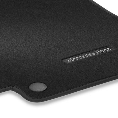Original Mercedes-Benz Fußmatten Velours 4-teilig schwarz C-Klasse 206 A20668022059J74
