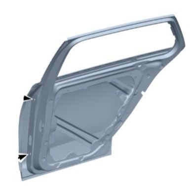 Original Mercedes-Benz Fondtür hinten rechts C-Klasse S206 T-Modell A2067305601