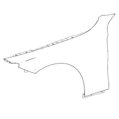 Original Mercedes-Benz Kotflügel vorne links S-Klasse C217 A217 A2178800118