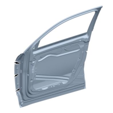 Original Mercedes-Benz Fahrertür vorne rechts EQB X243 A2437201600