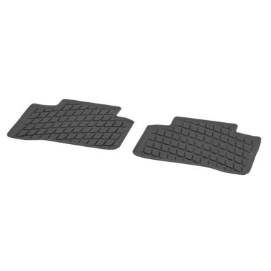 Original Mercedes-Benz Gummifußmatten Dynamic Squares schwarz GLC 253 EQC 293 A25368041059G33