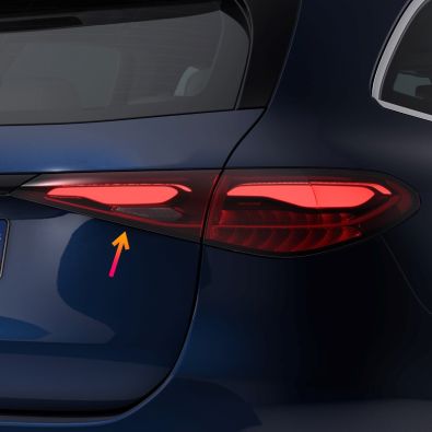 Original Mercedes-Benz Heckleuchte links innen GLC X254 SUV A2549062102