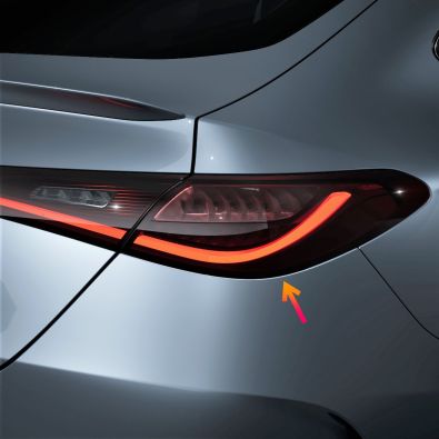 Original Mercedes-Benz Heckleuchte rechts außen GLC C254 Coupé A2549065002