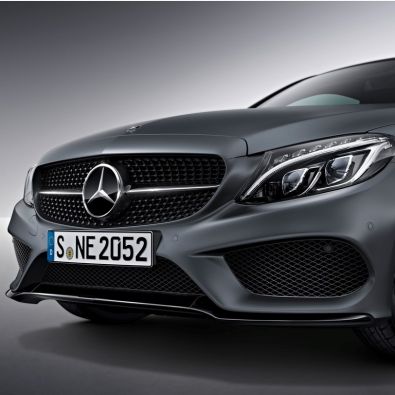 Original Mercedes-Benz Diamantgrill Pins in schwarz C-Klasse 205