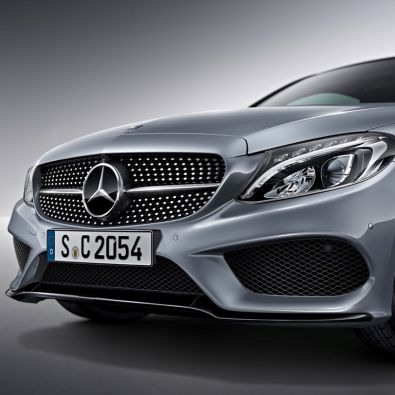 Original Mercedes-Benz Diamantgrill Pins in chrom C-Klasse 205