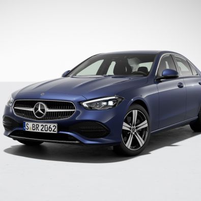 Original Mercedes-Benz Kühlergrill AVANTGARDE Lamelle und Rahmen chrom C-Klasse 206