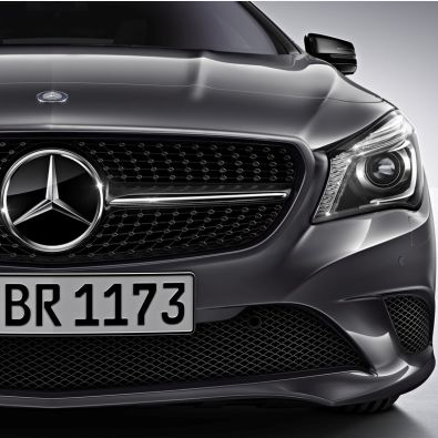 Original Mercedes-Benz Diamantgrill Pins in schwarz CLA 117