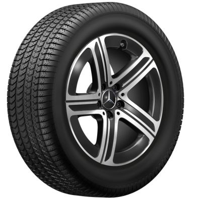 Original Mercedes-Benz Winterkomplettradsatz 225/55 R18 102H E-Klasse 214 Q440141911680/Q440141911690