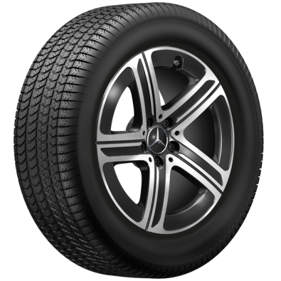 Original Mercedes-Benz Winterkomplettradsatz Continental 235/60 R18 / 255/55 R18 Q44030111027A/Q44030111028A