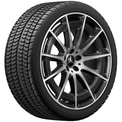 Original Mercedes-Benz AMG Winterkomplettradsatz 265/40 R21 105V XL Continental WinterContact TS 860 S MO1 DOT2023 EQS V297 EQS53 AMG Q4401411132600J2023