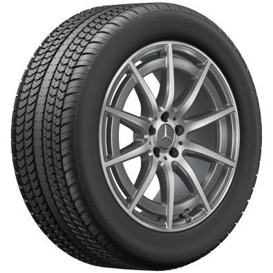 Original Mercedes-Benz Winterkomplettradsatz 255/45 R20 105V XL + 255/45 R20 105V XL Continental WinterContact TS 860 S MO1 S-Klasse 223 S63e AMG Q440141113800 Q440141113810