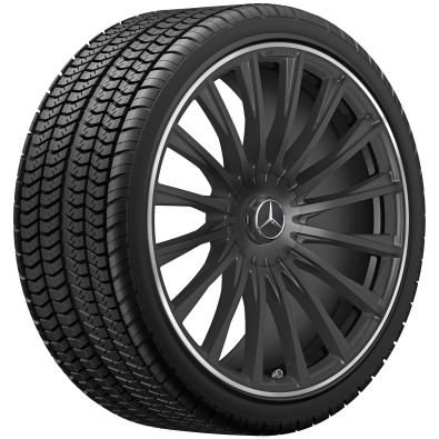 Original Mercedes-Benz Winterkomplettradsatz 255/40 R21 102V + 285/35 R21 108V XL XL Michelin Pilot Alpin 5 MO1 S-Klasse 223 S63e AMG Q440141513640 Q440141513650 Q440141513660 Q440141513670