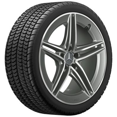 Original Mercedes-Benz AMG Winterkomplettradsatz 245/35 R19 93V XL Pirelli P Zero Winter MO1 A-Klasse 177 CLA 118 35 & 45 AMG Q440141712650  