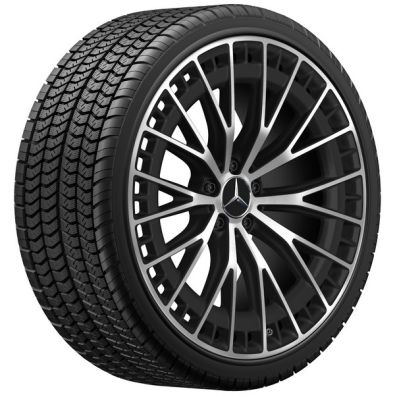 Original Mercedes-Benz AMG Winterkomplettradsatz 265/35 R21 101W XL Pirelli P Zero Winter MO1B EQE V295 EQE43 EQE53 AMG Q440141715710 Q440141715720