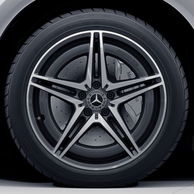Original Mercedes-Benz AMG Winterkomplettradsatz 235/55 R19 105H XL Bridgestone Blizzak LM005 MO EQC N293 Q440141911560G2 Q440141911570G2