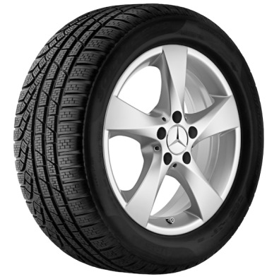 Original Mercedes-Benz Winterkomplettradsatz 235/55 R17 103V XL Pilot Alpin 5 Vito V-Klasse 447 Q44019151025A/Q44019151026A