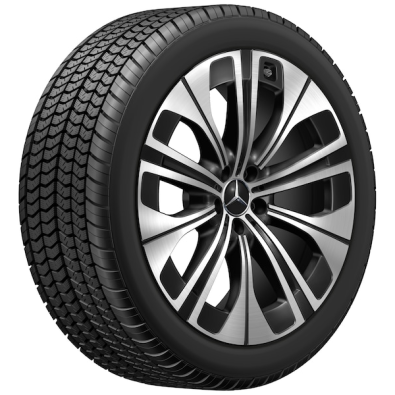 Original Mercedes-Benz Winterkomplettradsatz 275/45 R21 110H XL Goodyear UltraGrip Performance + MO EQS X296 Q440301410220 Q440301410230