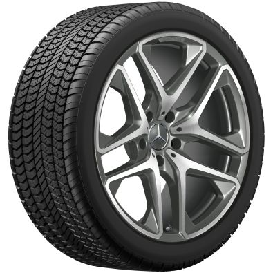 Original Mercedes-Benz AMG Winterkomplettradsatz 275/45 R21 110V XL Pirelli Scorpion Winter MO1 G-Klasse W463 G63 AMG Q440301712720 Q440301712730