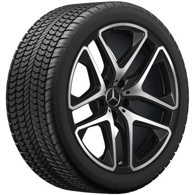 Original Mercedes-Benz AMG Winterkomplettradsatz 275/45 R21 110V XL Pirelli Scorpion Winter MO1 G-Klasse W463 G63 AMG Q440301712720 Q440301712730