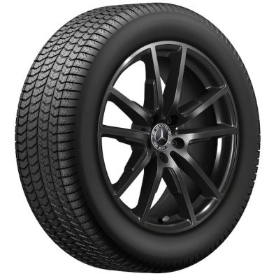 Original Mercedes-Benz Winterkomplettradsatz 235/55 R19 105H XL Goodyear UltraGrip Performance + MO EQE X294 Q440301410160 Q440301410170