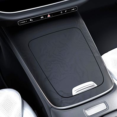 Original Mercedes-Benz Mittelkonsole Holz Esche schwarz offenporig E-Klasse 214 