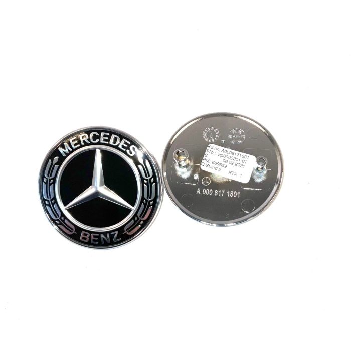 Mercedes-Benz Schlüsselanhänger, Modellreihe B (Schwarz/Silber)