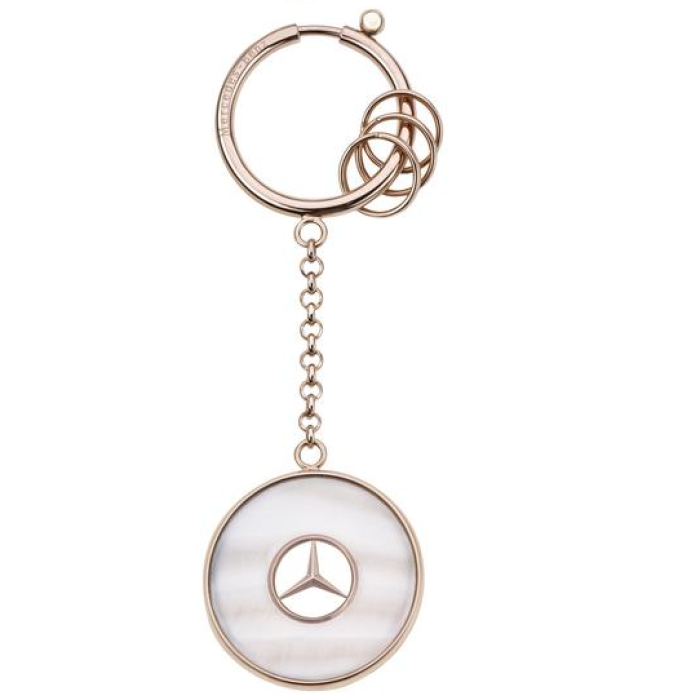Mercedes-Benz Schlüsselanhänger, Brüssel, silber