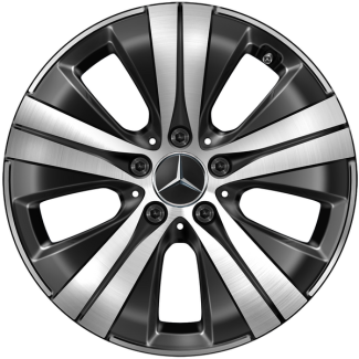 Original Mercedes-Benz Alufelge 5-Speichen-Design 17 Zoll für C-Klasse 206 A20640171007X23
