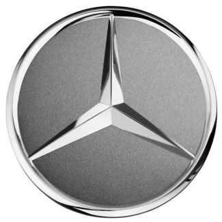 Original Mercedes-Benz Radnabendeckel 66,8mm himalaya grau A00040038007756