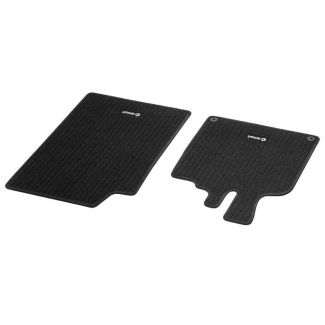 Original smart Fußmatten Rips 2-teilig schwarz smart 451 A45168022489G32