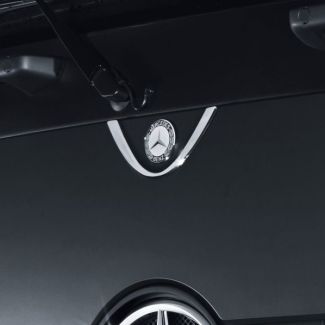 Original Mercedes-Benz Edelstahl Einrahmung Mercedes Emblem Actros B67520196 